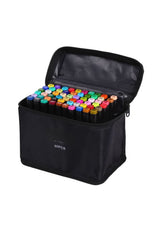 Huitich Dual Tip Marker Set 60 Colors with Carry Case - Mumzar